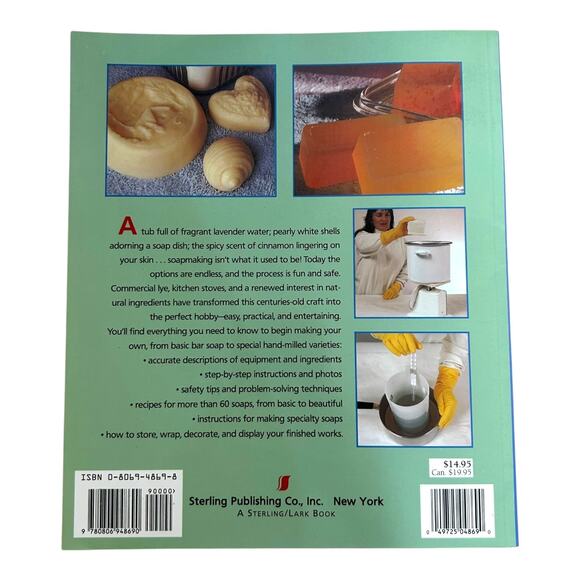 The Complete Soapmaker Tips Techniques Recipes Norma Coney Hardcover Book - Picture 2 of 3